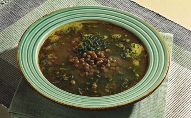 Aguadito de lentejas